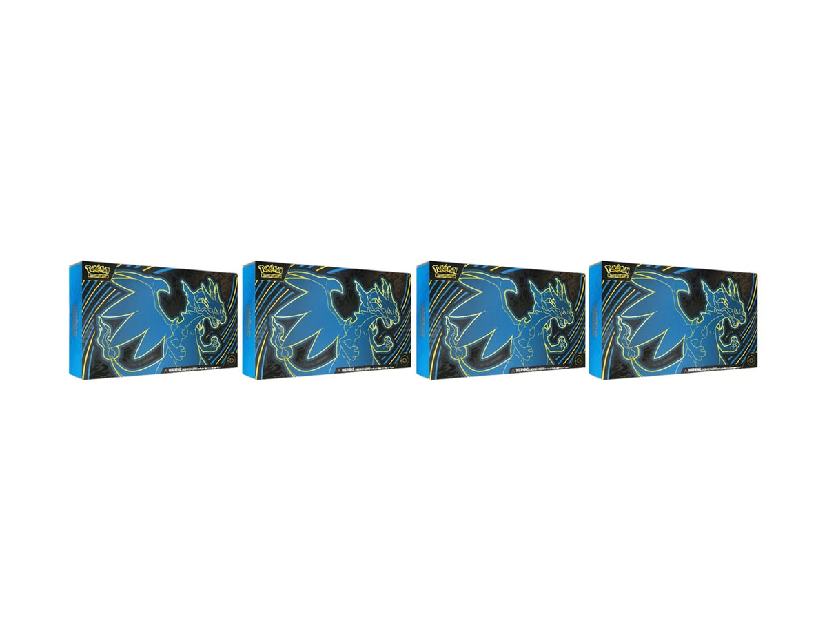 2025 Pokémon Mega Evolution - Charizard X ex Ultra-Premium Collection 4x Lot