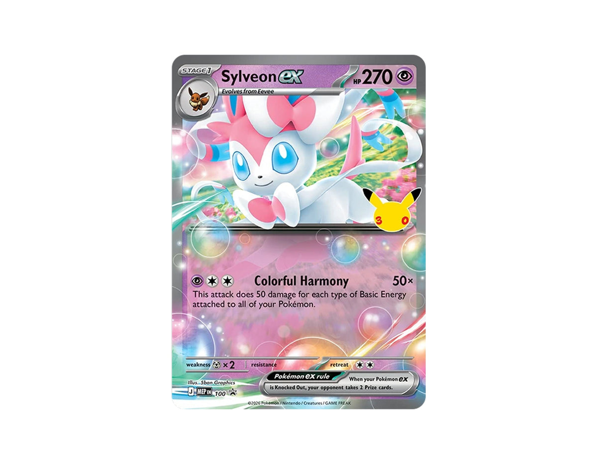 30th Celebration Pokémon ex Box - Sylveon ex - Pre order