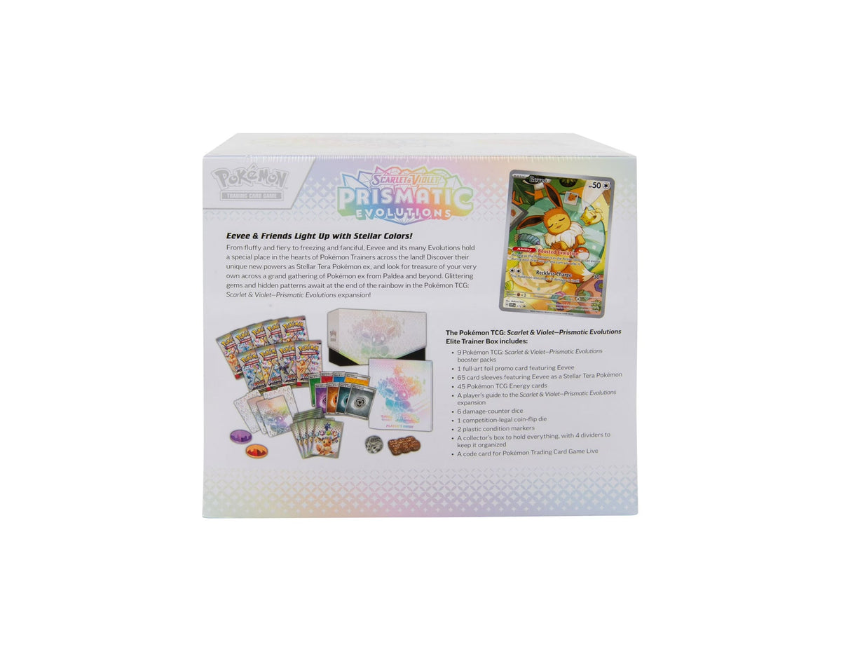 Scarlet & Violet - Prismatic Evolutions Elite Trainer Box Pokémon