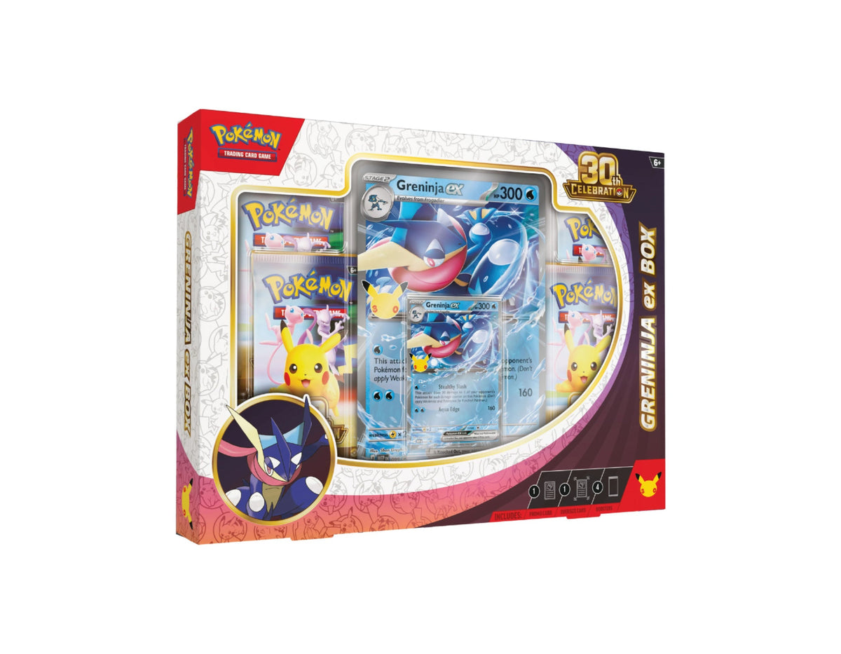 30th Celebration Pokémon ex Box - Greninja ex - Pre order