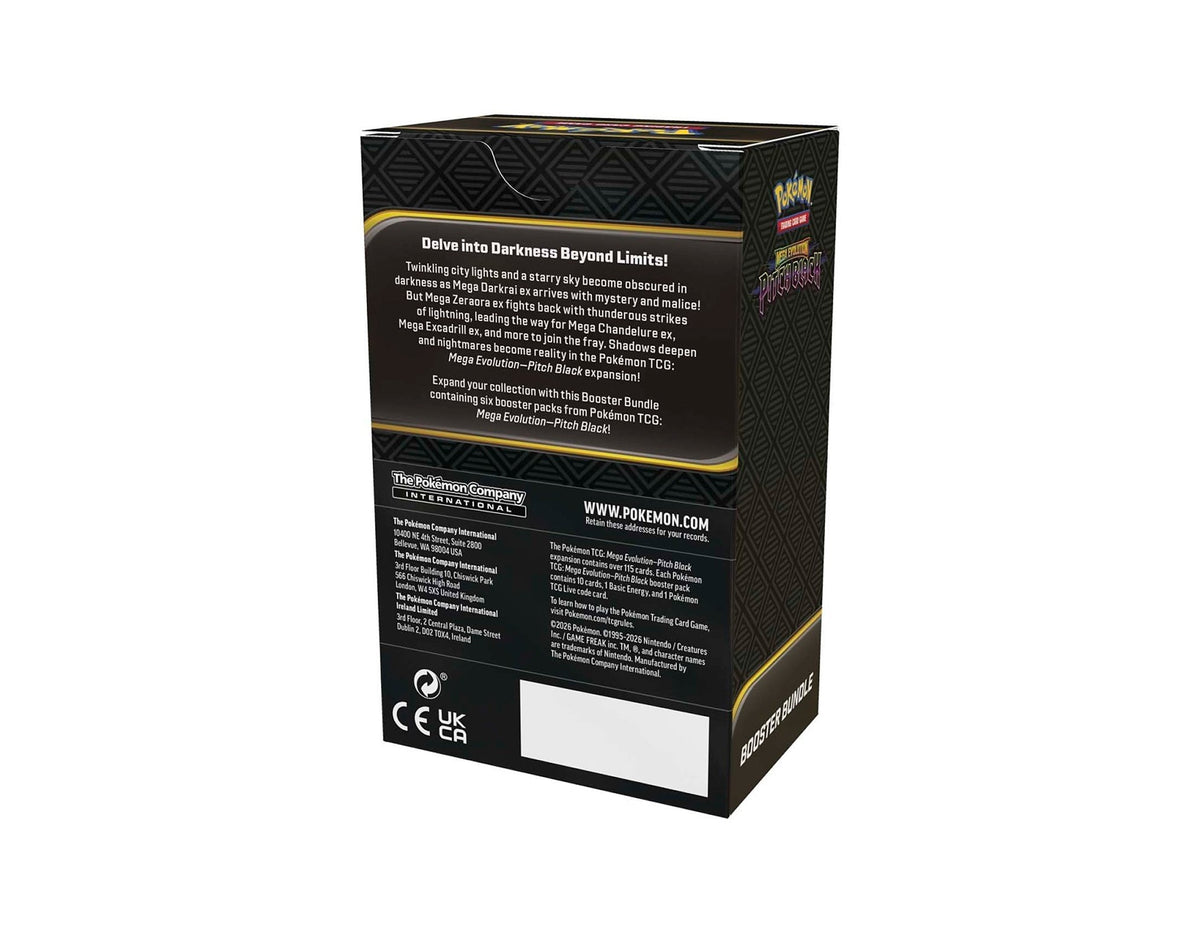 Mega Evolution - Pitch Black Booster Bundle (6 Packs)