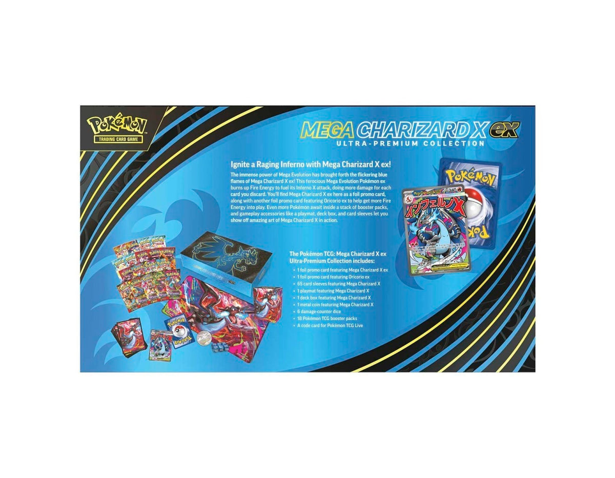 2025 Pokémon Mega Evolution - Charizard X ex Ultra-Premium Collection 4x Lot